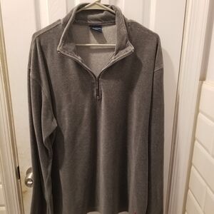Polo by Ralph Lauren Men's Gray Half-Zip Sweater